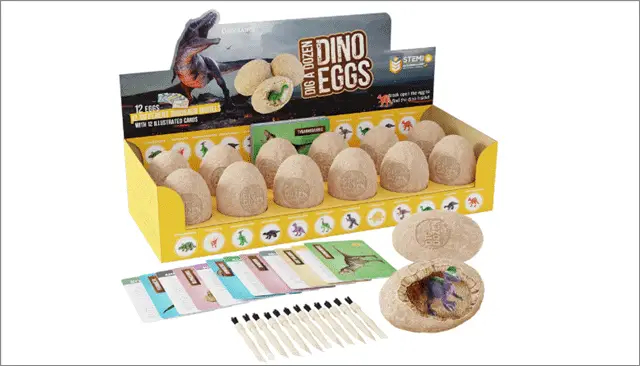 Dinosaur eggs science toys for kids