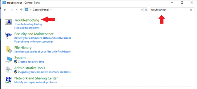 open troubleshooting service