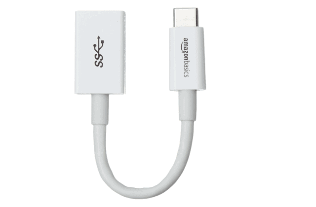 AmazonBasics USB Type C Gen1 Female Adapter Cable