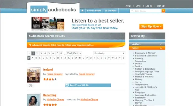 simply audiobooks