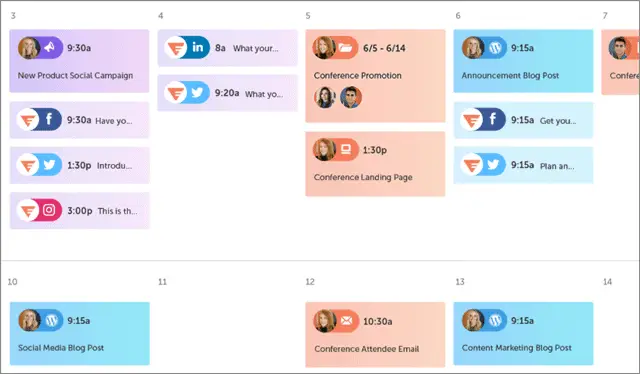 use coschedule to schedule tweet