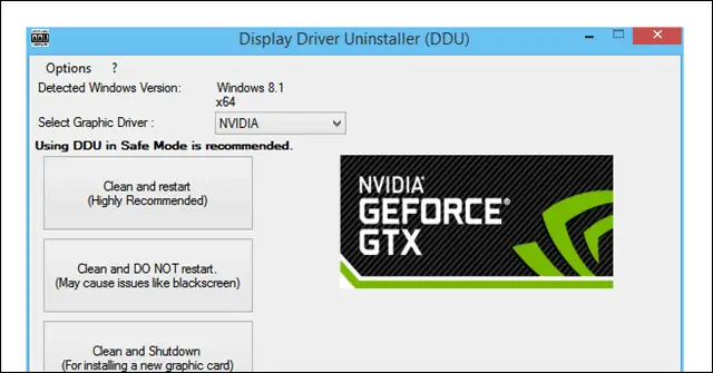 17 display driver uninstaller display driver uninstaller