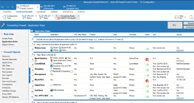 barracuda cloudgen firewall network security