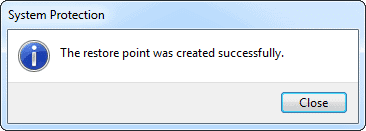 finished-creating-system-restore-point-windows-7