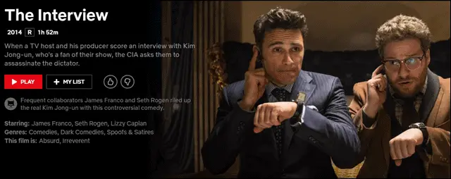 best-comedy-movies-on-netflix-the-interview