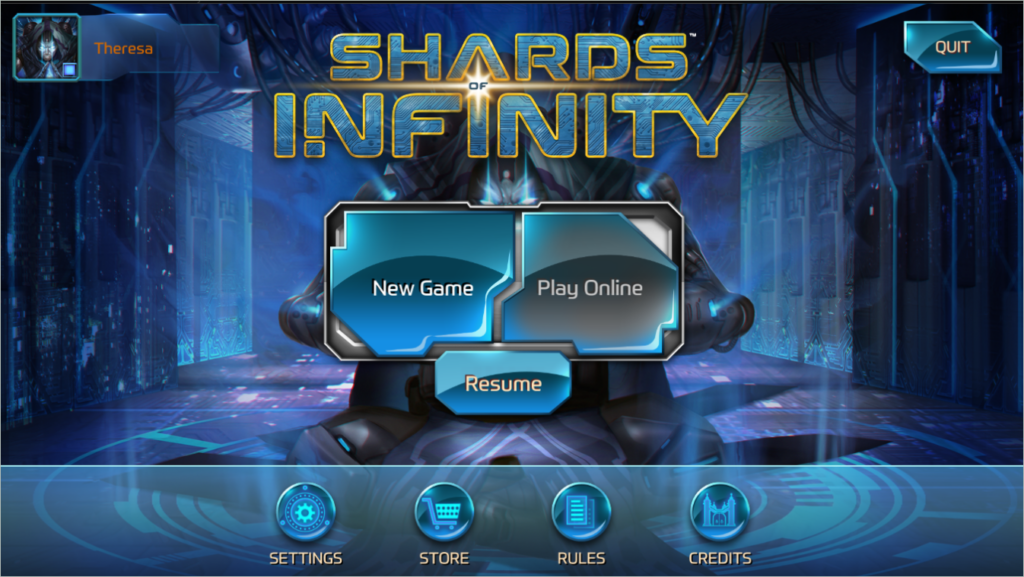 Shards of Infinity Android card games