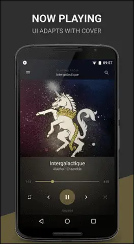 black-best-music-player-android