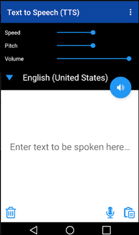 Text to speech app by TK Solution