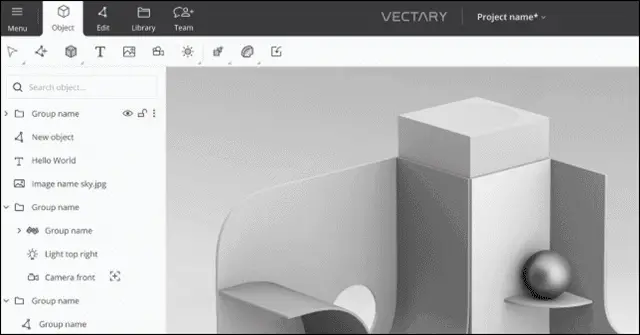 vectary best 2d modelling software