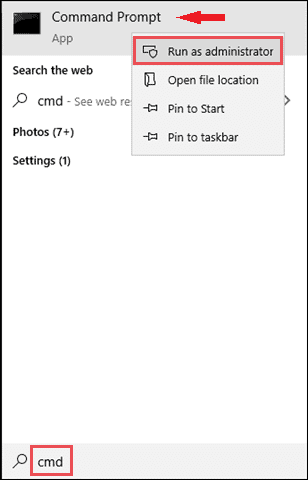 command prompt