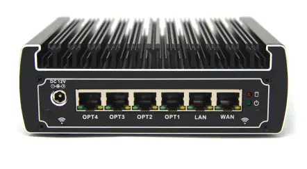 protectli FW6A 6 Port Intel Celeron network firewall