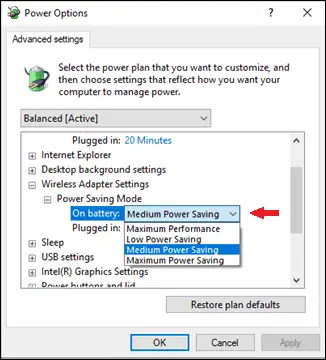 maximum performance