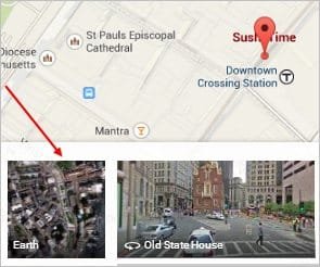 Selecting-Google-Earth-View