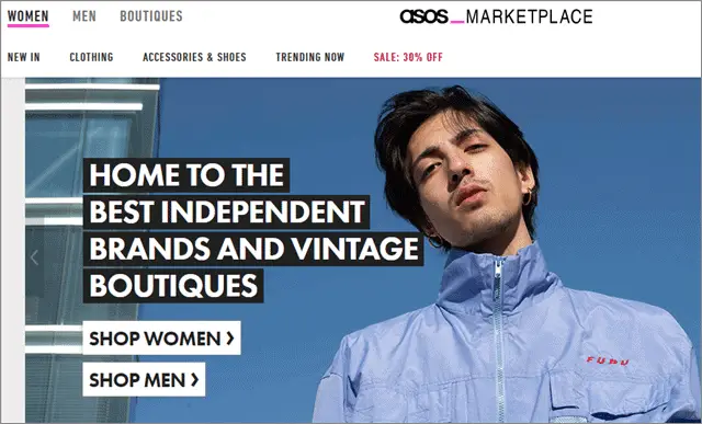 sites like asos marketplace