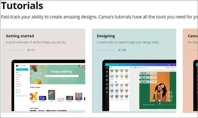 canva tutorials