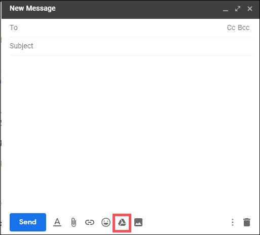 send large files in Gmail