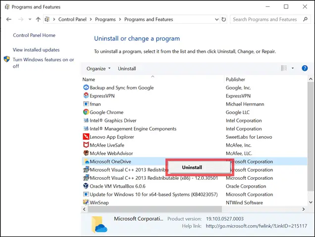 uninstall microsoft onedrive uninstall microsoft onedrive