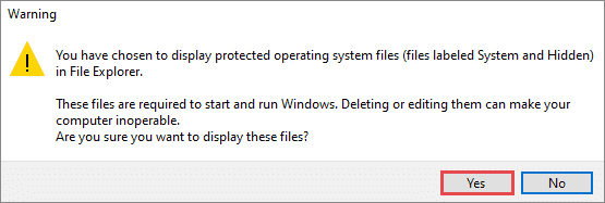 Display protected files 