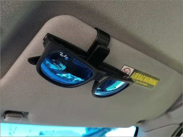 Sunglasses Visor Clip