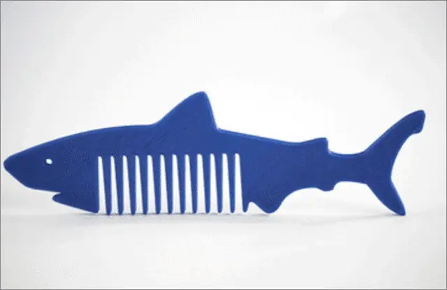 Shark Comb cool things to 3d print