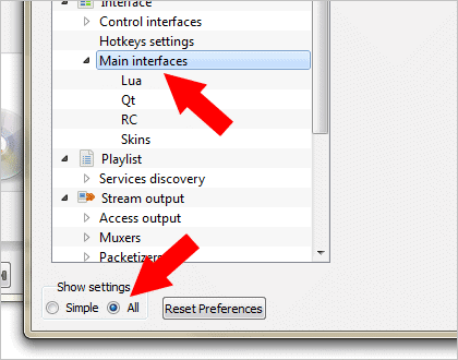 Show-main-interface-settings-for-VLC-player