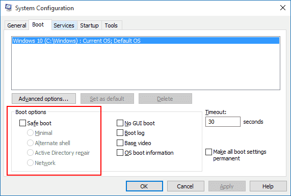 sytem-boot-options