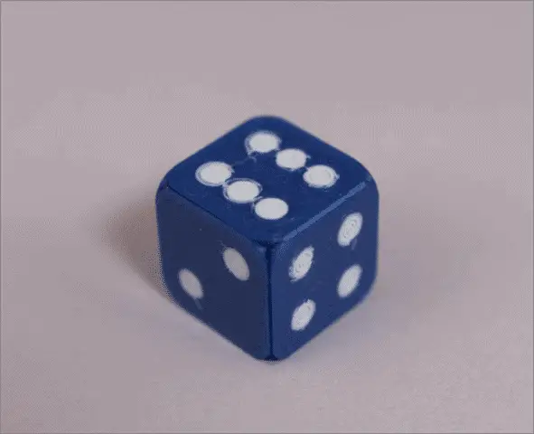 Dice 3d print