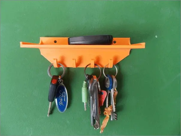 Key Holder with Shelf