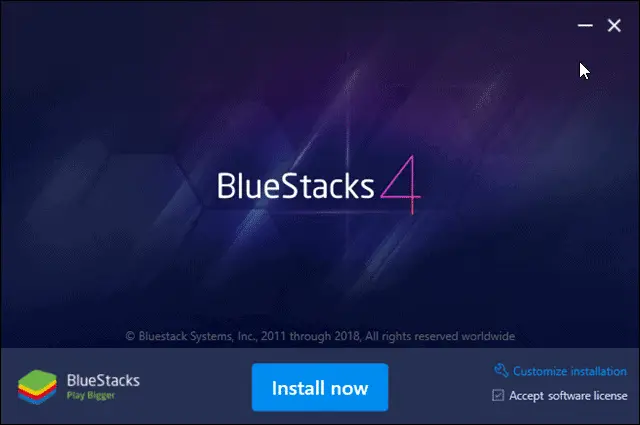 bluestacks install instagram pc
