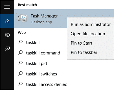 How to Run The Task Manager as an Admin in Windows 10