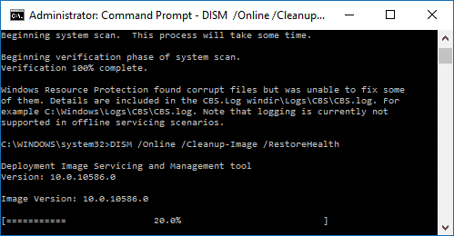 windows 10 repair corrupted files