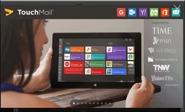 touchmail best gmail app for Windows 10