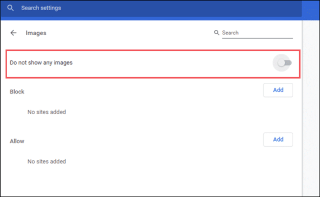 do-not-show-any-images-chrome-security-settings