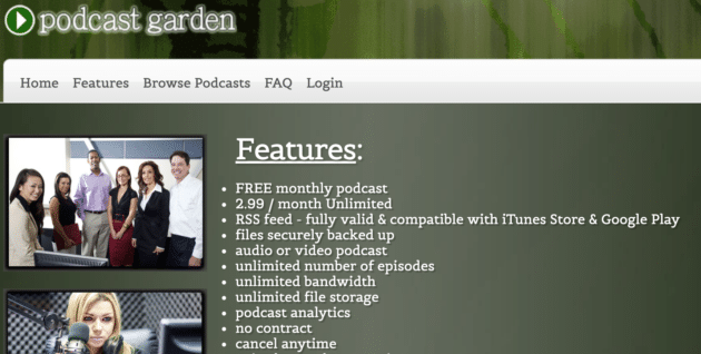 podcast-garden-free-monthly-podcast-hosting-sites