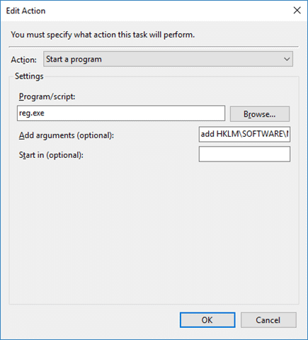 Add New Action Add New Action