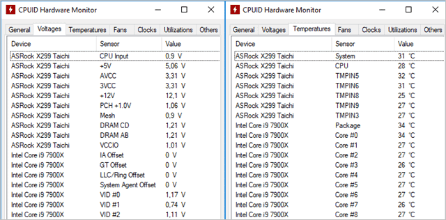 8 hwmonitor pro how to check cpu temp windows 10