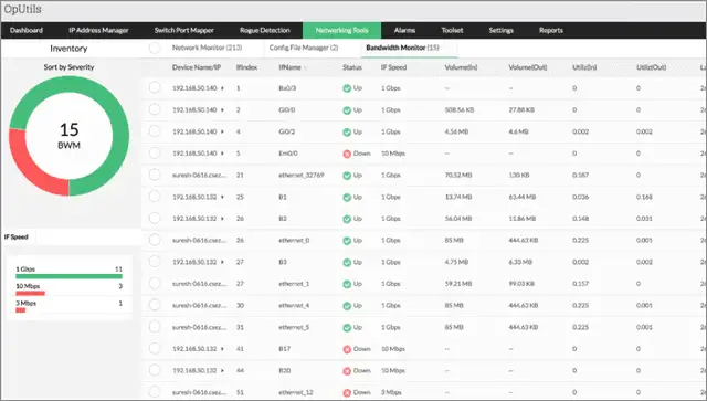 8 manageEngine opUtils internet traffic monitor