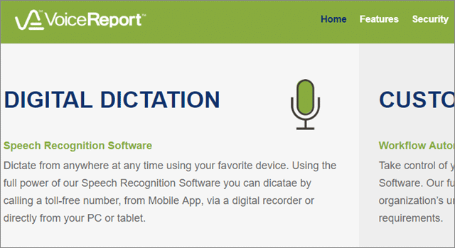 8 voice report windows speech recognition