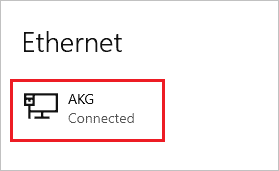 AKG connected network