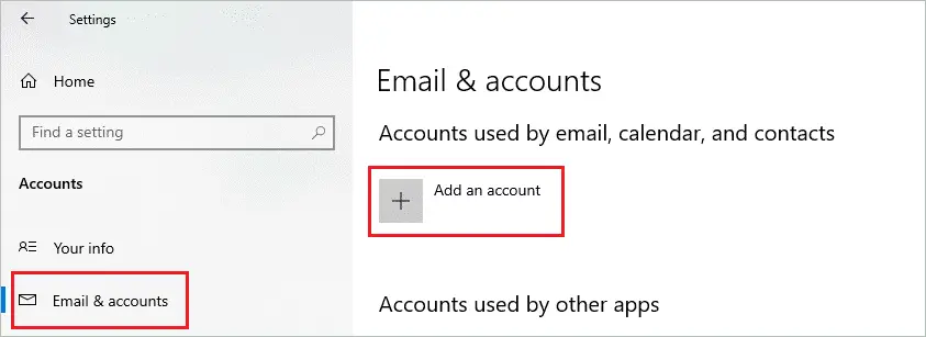Add OneDrive account to fix onedrive not syncing