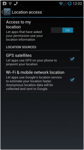 Android-location-services