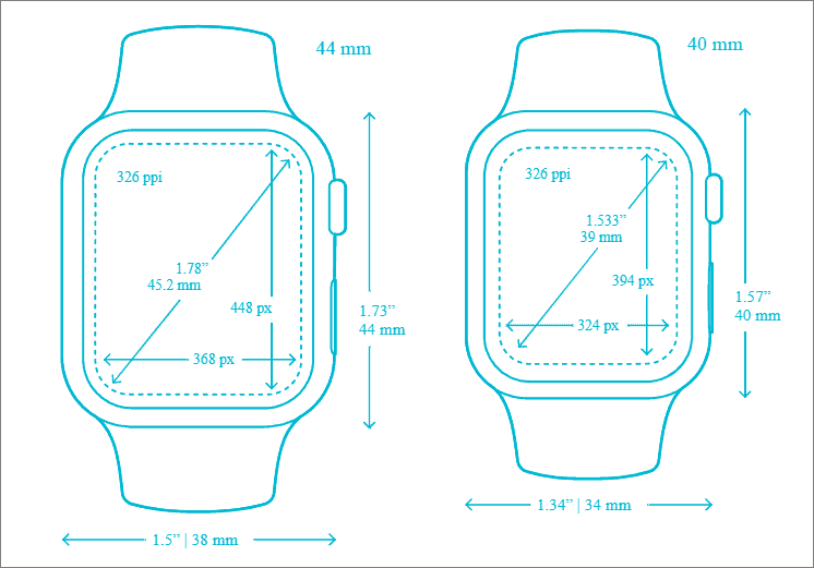 Apple Watch SE Size Comparison