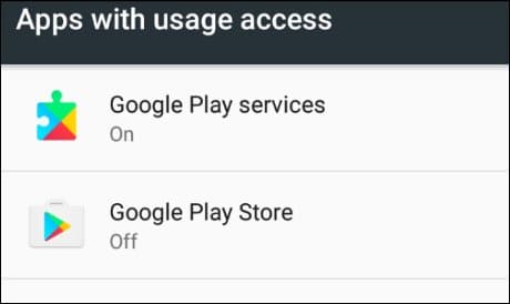 Apps with usage access on Android apps-with-usage-access-on-android-security
