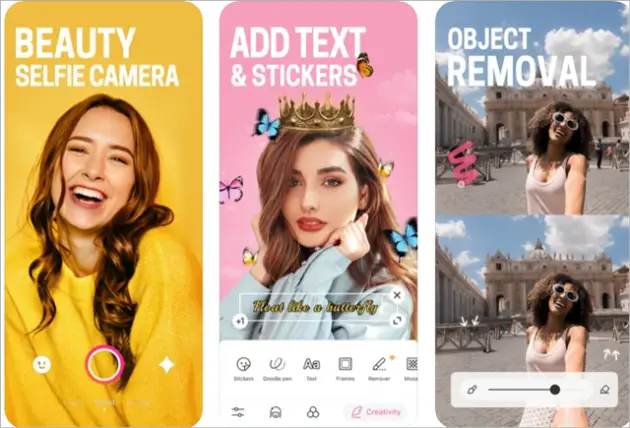 BeautyPlus best selfie apps for iphone