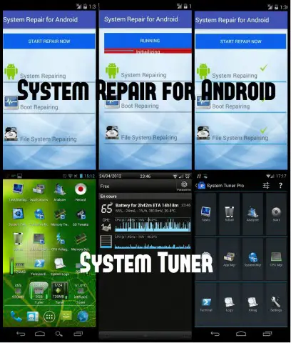 System Repair for Android and System Tuner