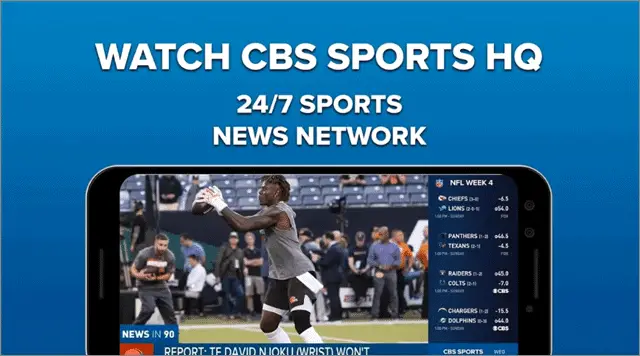 CBS sports app