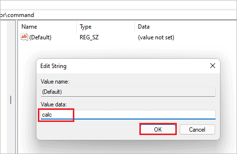 Change value data