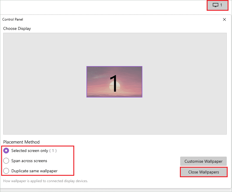 Settings related to wallpaper for how to get live wallpapers on windows 11