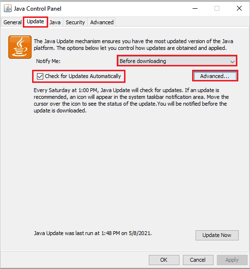 How To Update Java On Windows 10