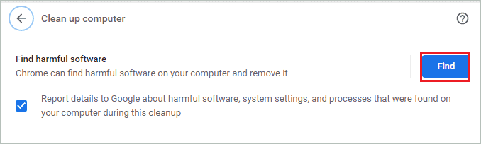 Find the harmful software on your computer and remove it